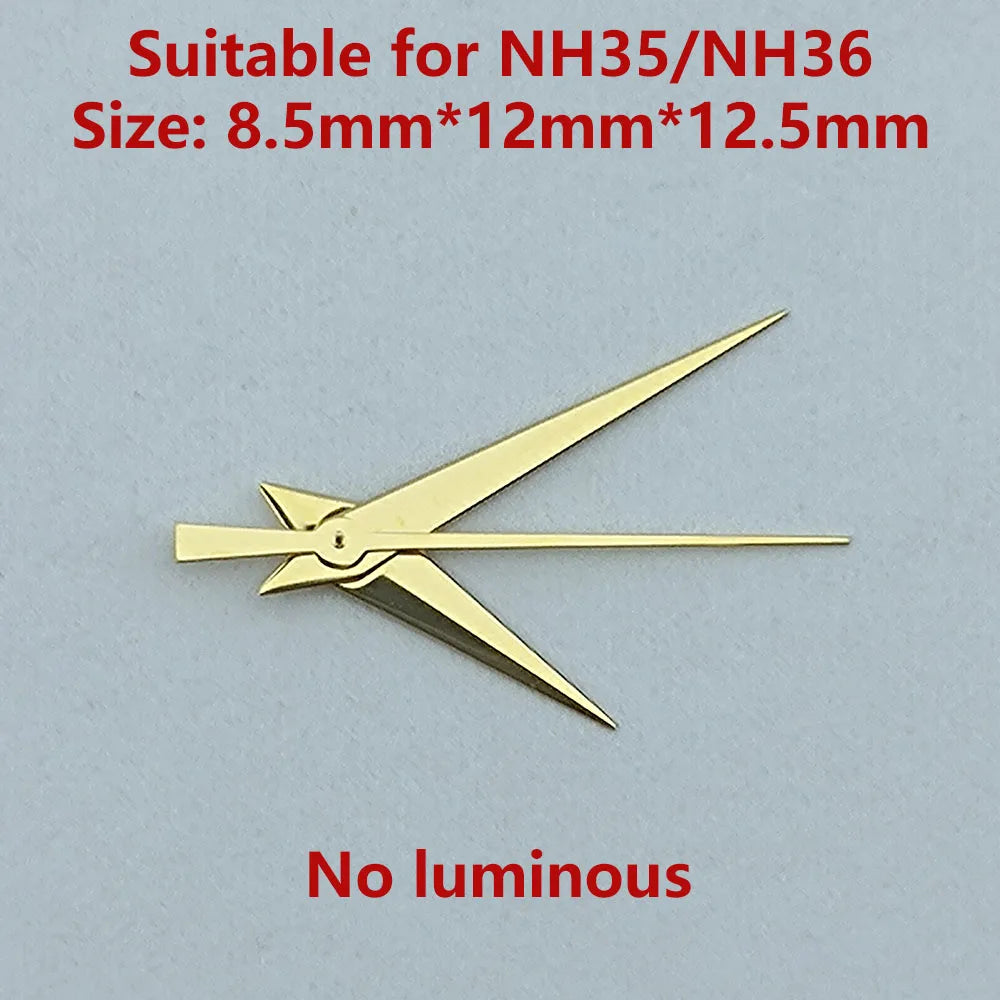 watch hands NH35 hands NH36 hands watch pointer no luminous suitable for NH35 NH36 movement Watch accessories Repair tools