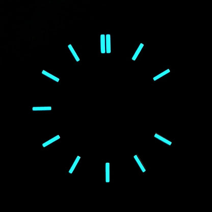 Watch dial NH35 dial Custom logo No logo Blue Luminous 28.5mm dial for NH35 NH36 movement watch accessories