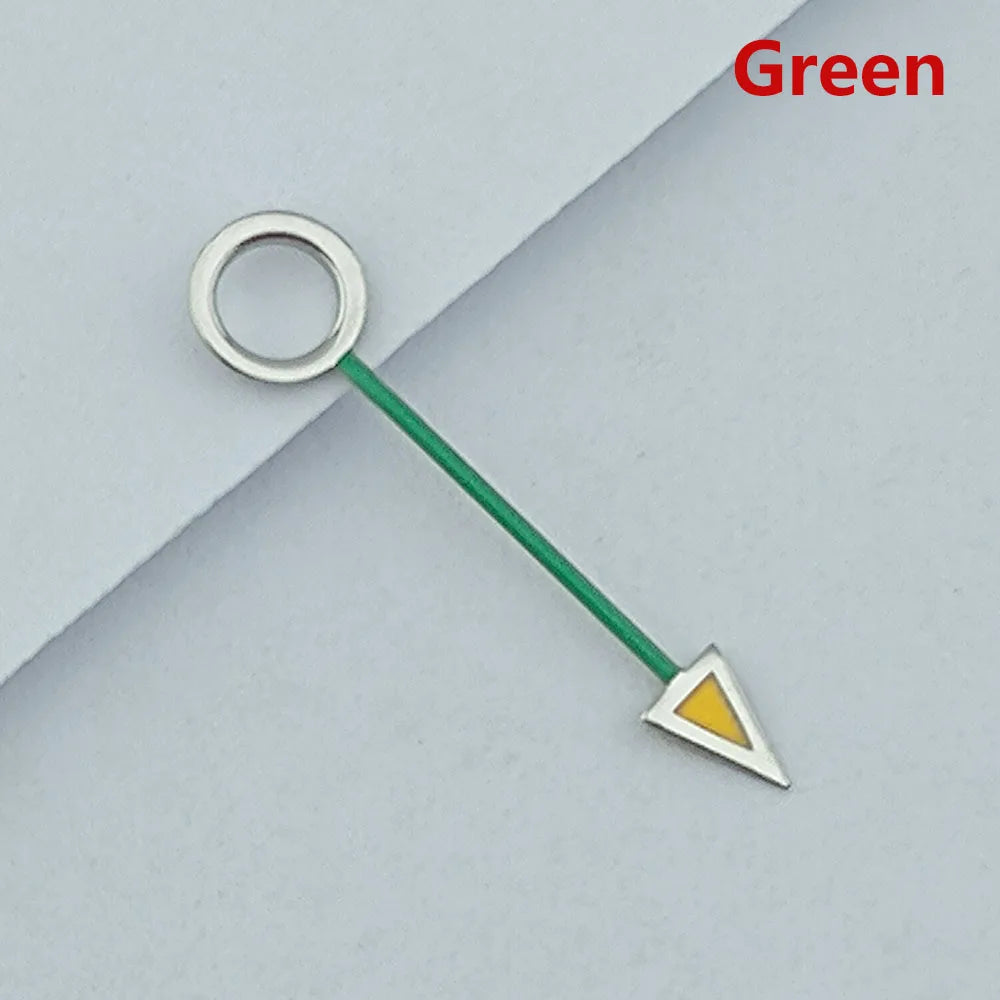 NH34 hands GMT hands Watch hands Green Luminous Suitable for NH34 movement Watch accessories Watch repair tools