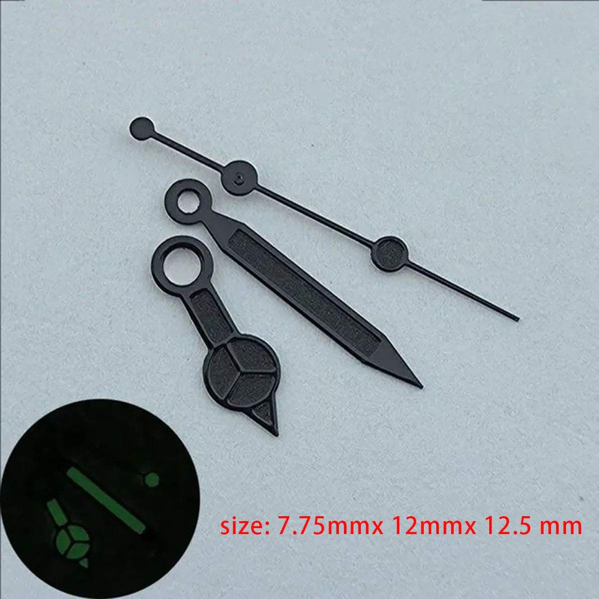 Watch hands NH35/36 hands Green luminous watch accessories watch pointer Repair tools