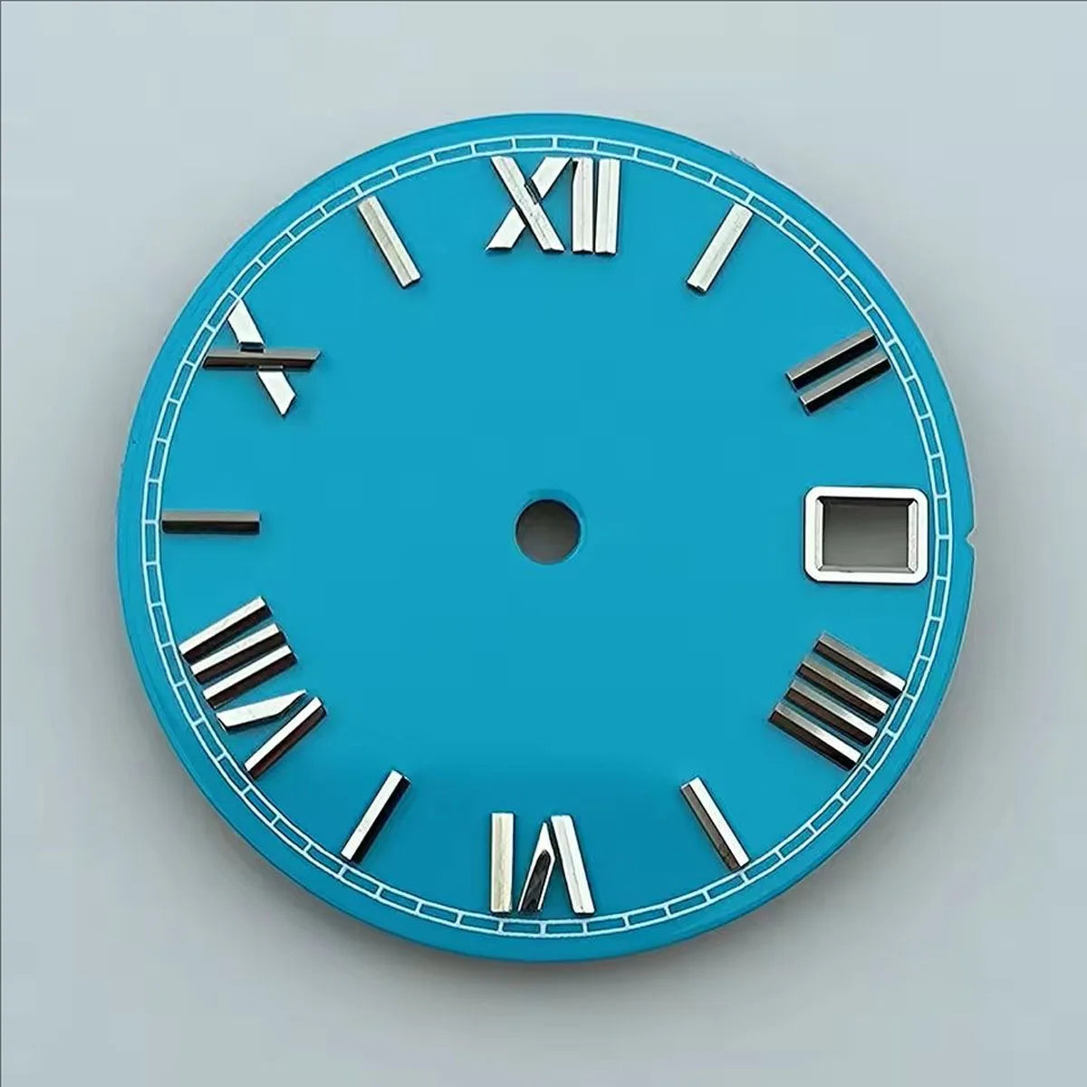 NH35 dial watch dial Custom logo 28.5mm Roman numerals dial No luminous fit NH35/NH36 movement watch accessories repair tools