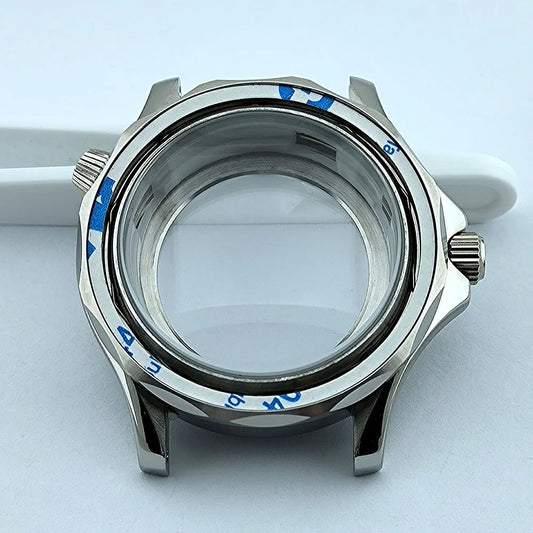 NH35 Case Watch Case Stainless Sapphire Glass Case Men's watch Automatic Mechanical Waterproof Fit NH35/NH36 Movement