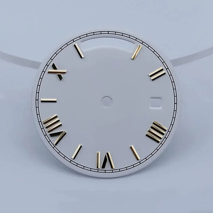 Miyota8285 dial 31mm Custom logo Green luminous Dial watch dial suitable for Miyota8285 movement watch accessories repair tools