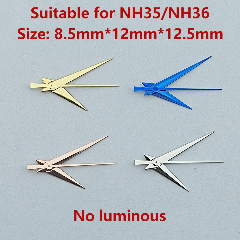 watch hands NH35 hands NH36 hands watch pointer no luminous suitable for NH35 NH36 movement Watch accessories Repair tools