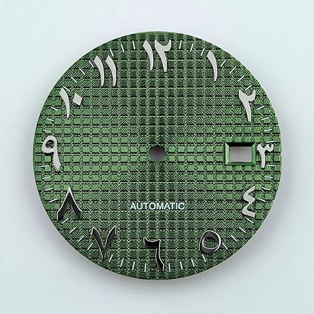 NH35 dial watch dial Arabic numerals Dial 31.8mm No luminous fit NH35/NH36 movement watch accessories repair tools
