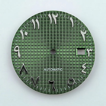 NH35 dial watch dial Arabic numerals Dial 31.8mm No luminous fit NH35/NH36 movement watch accessories repair tools