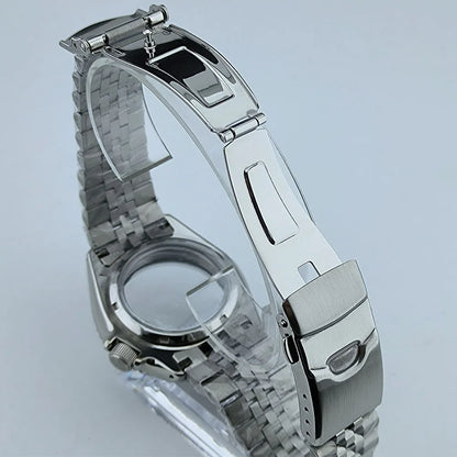 NH34 Case NH35 Case Men's Watch Case Automatic Mechanical Waterproof Fit NH35/34/36 Movement Fit 28.5mm Dial Watch Accessories