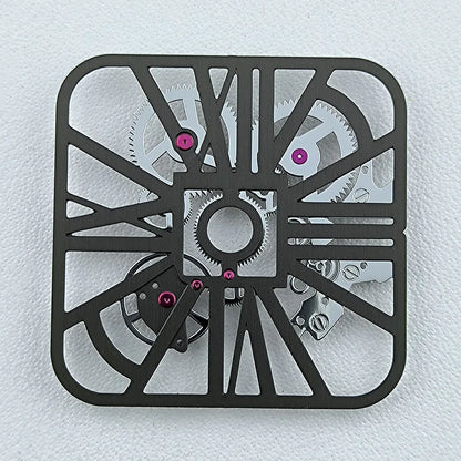 NH70 Dial Hollowed out Dial Square Dial Roma Numeral Dial 27mm No logo fit NH70 movement Repair tools