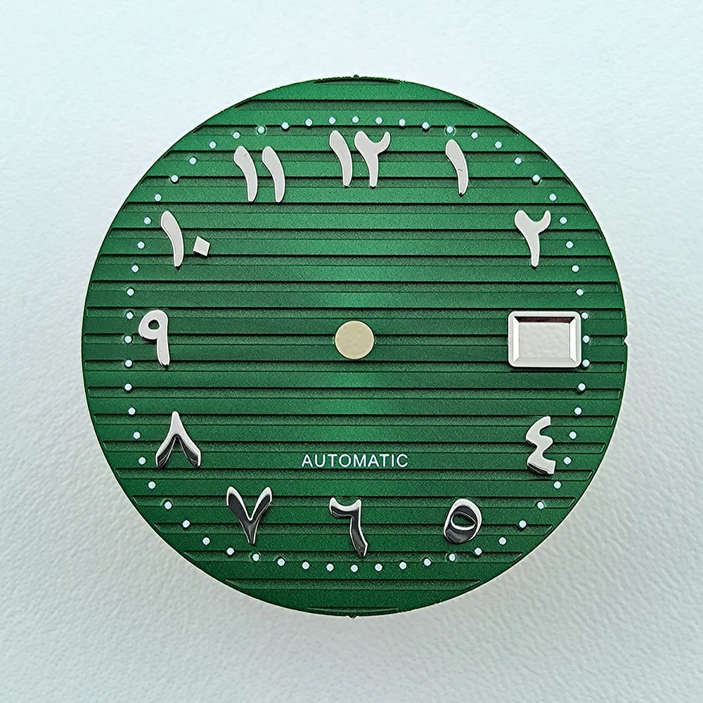 NH35 dial watch dial 30.4mm Custom Logo Arabic Numeral Dial No luminous fit NH35/NH36 movement watch accessories repair tools