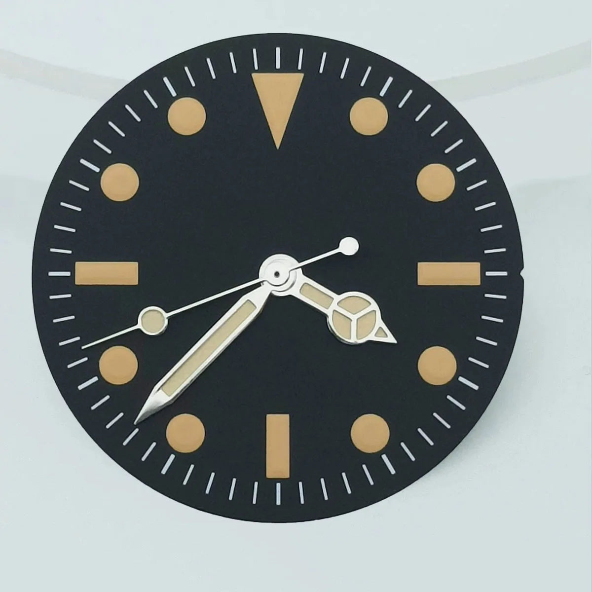 NH35 dial NH36 dial 28.5mm retro dial green luminous dial, suitable for repairing NH35 NH36 movement watch accessories tools