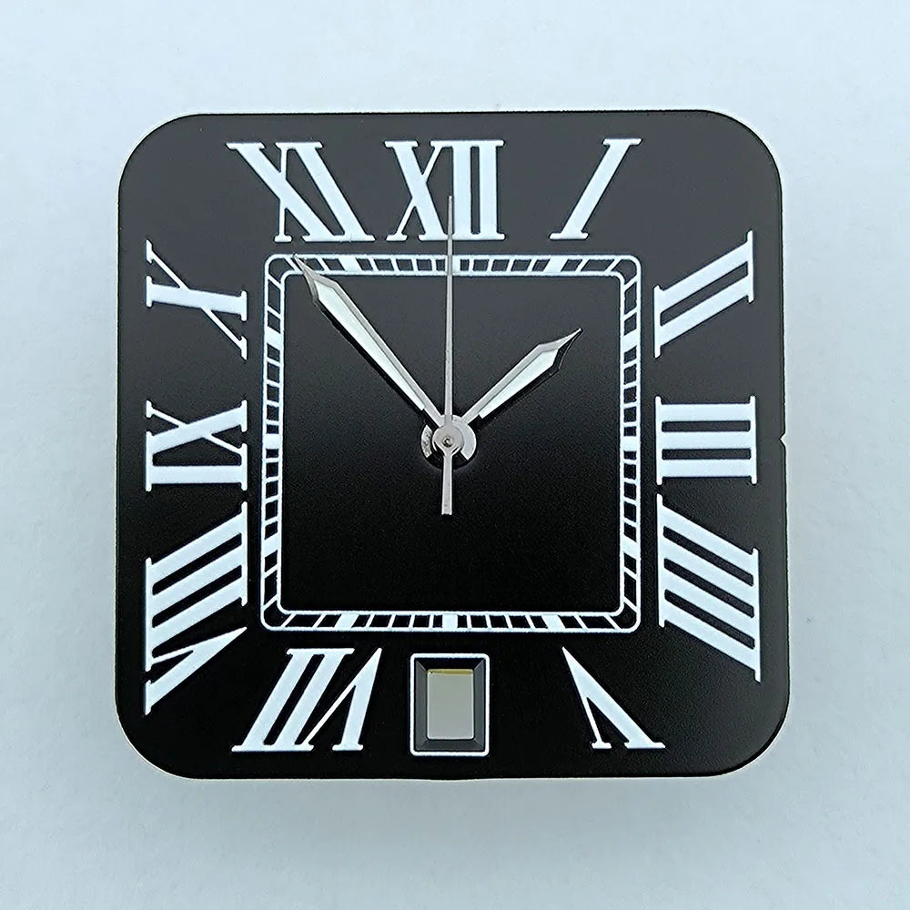 NH35 dial watch dial square dial Roman numeral NH35 date at 6 o'clock dial men's fit NH35 movement watch accessories