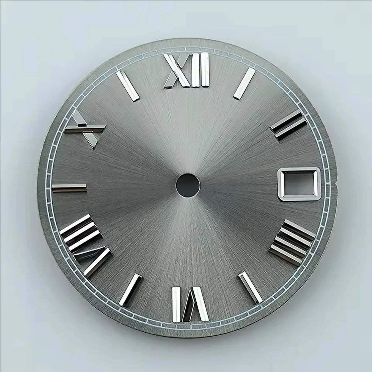 NH35 dial watch dial Custom logo 28.5mm Roman numerals dial No luminous fit NH35/NH36 movement watch accessories repair tools