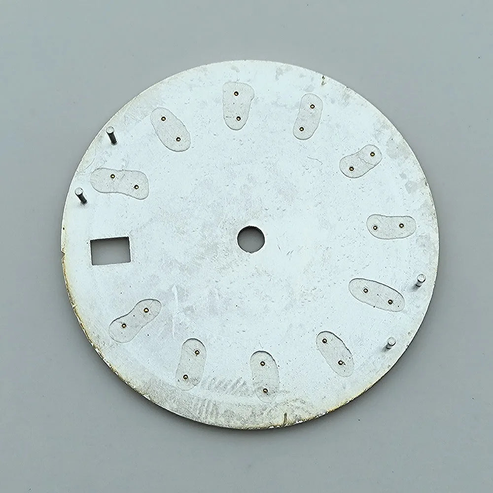 Watch dial NH35 dial Custom logo No logo Blue Luminous 28.5mm dial for NH35 NH36 movement watch accessories