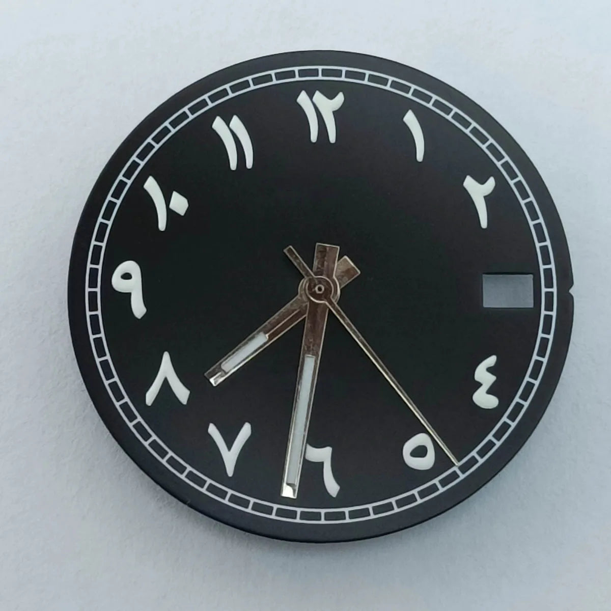 NH35 dial Arabic numeral green luminous dial watch dial suitable for NH35 NH36 movement watch accessories watch repair tools