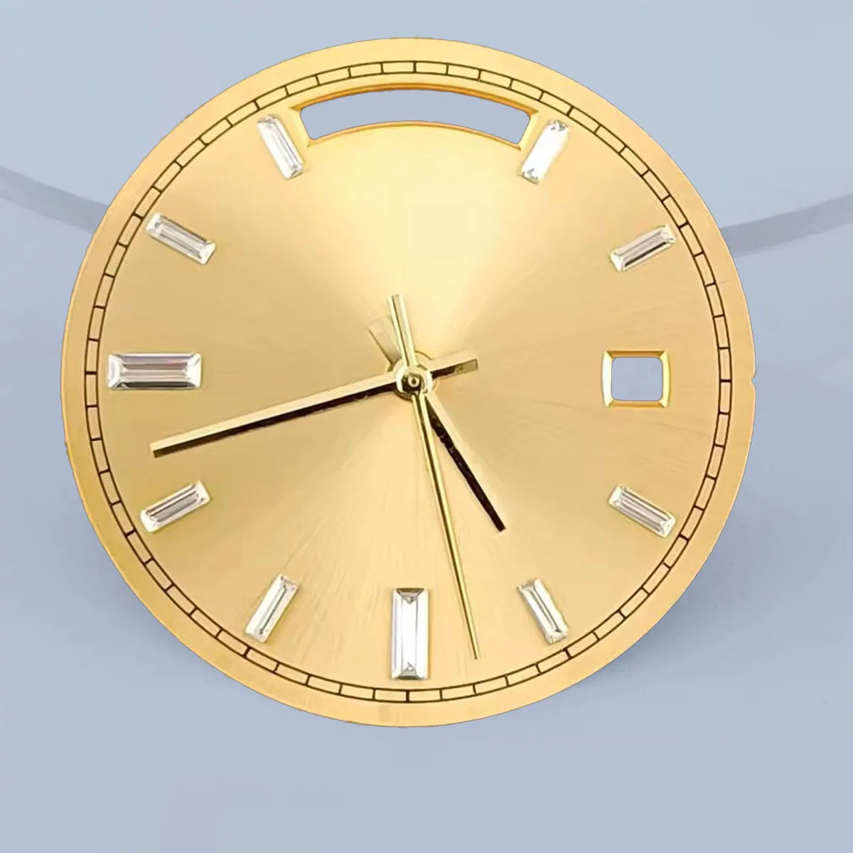 Miyota8285 dial 31mm Custom logo Green luminous Dial watch dial suitable for Miyota8285 movement watch accessories repair tools