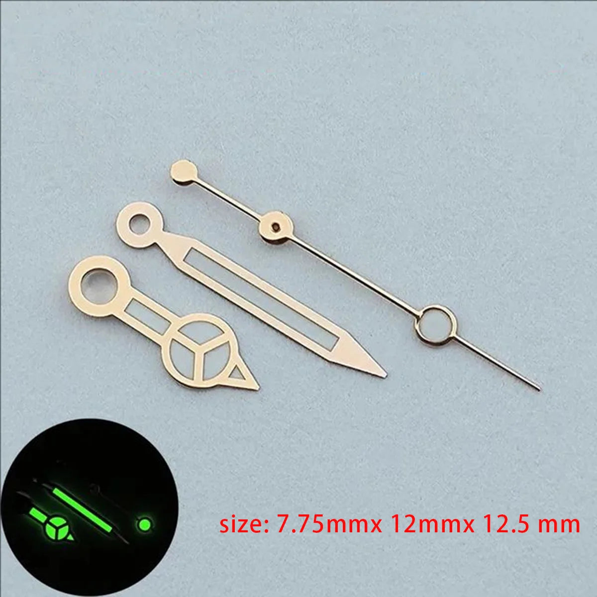 Watch hands NH35/36 hands Green luminous watch accessories watch pointer Repair tools
