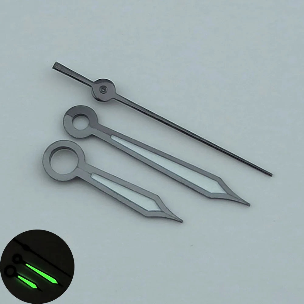 NH35 Hands watch pointer Watch hands green luminous suitable for NH35 movement Watch accessories Repair tools