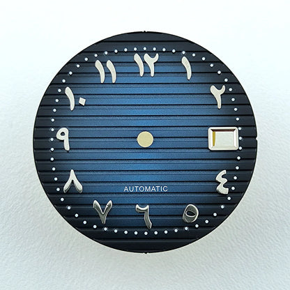 NH35 dial watch dial 30.4mm Custom Logo Arabic Numeral Dial No luminous fit NH35/NH36 movement watch accessories repair tools