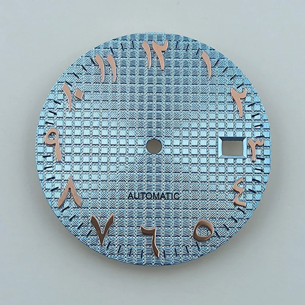 NH35 dial watch dial Arabic numerals Dial 31.8mm No luminous fit NH35/NH36 movement watch accessories repair tools