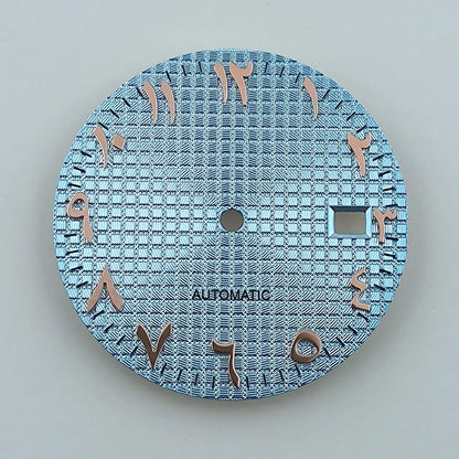 NH35 dial watch dial Arabic numerals Dial 31.8mm No luminous fit NH35/NH36 movement watch accessories repair tools