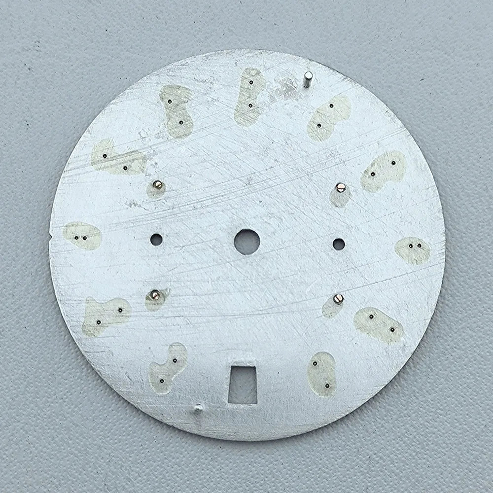 VK64 dial No Logo Dial Panda Dial Green luminous 32.5mm Dial fit VK64 movement watch accessories repair tools
