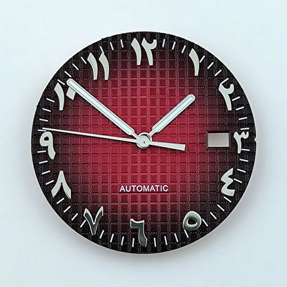 NH35 dial watch dial Arabic numerals Dial 31.8mm No luminous fit NH35/NH36 movement watch accessories repair tools