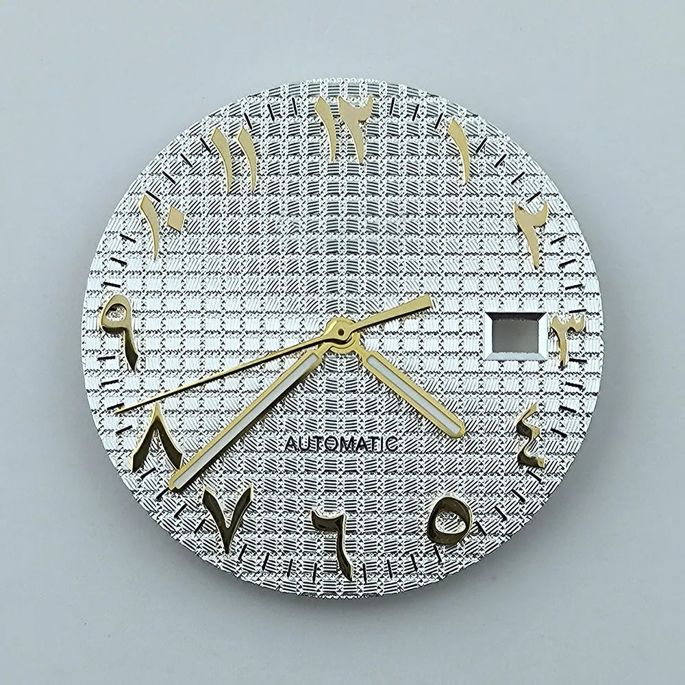 NH35 dial watch dial Arabic numerals Dial 31.8mm No luminous fit NH35/NH36 movement watch accessories repair tools