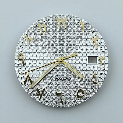 NH35 dial watch dial Arabic numerals Dial 31.8mm No luminous fit NH35/NH36 movement watch accessories repair tools