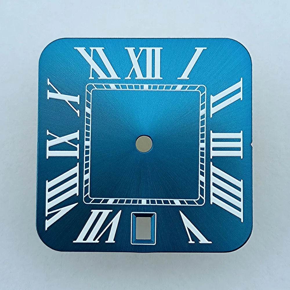 NH35 dial watch dial square dial Roman numeral NH35 date at 6 o'clock dial men's fit NH35 movement watch accessories