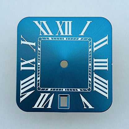 NH35 dial watch dial square dial Roman numeral NH35 date at 6 o'clock dial men's fit NH35 movement watch accessories