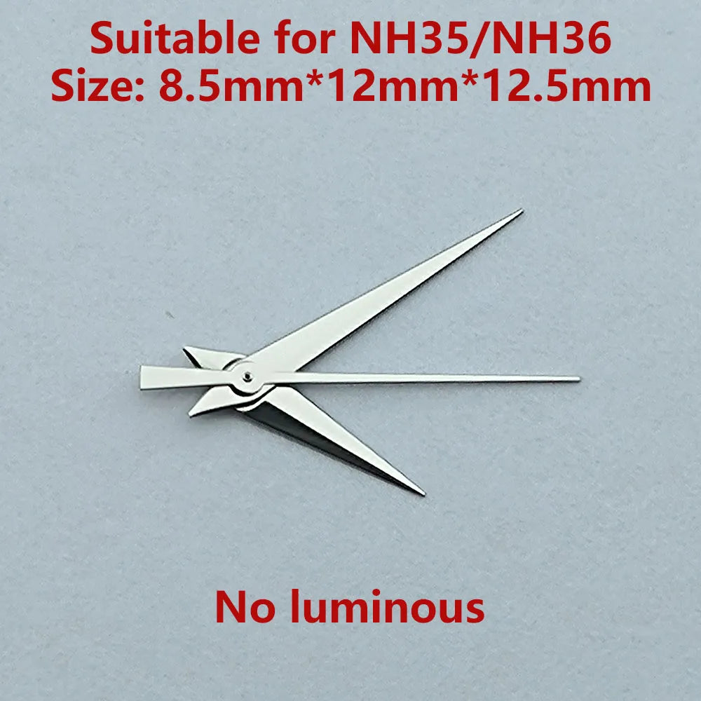 watch hands NH35 hands NH36 hands watch pointer no luminous suitable for NH35 NH36 movement Watch accessories Repair tools
