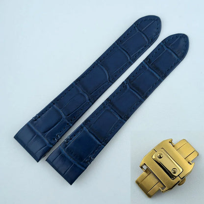 38mm NH35 Watch case Square Dial Roma Dial Watch Case Folding Buckle Square Case Leather strap fit NH35 movement