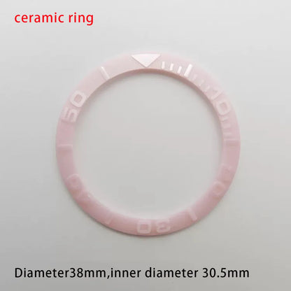 38mm Watch Ring Ceramic Bezel Insert Ring for Yacht celebrities Watch 40mm Case Watch Accessories Inner diameter 30.5mm