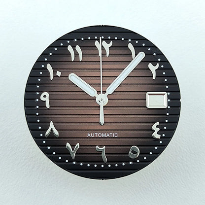 NH35 dial watch dial 30.4mm Custom Logo Arabic Numeral Dial No luminous fit NH35/NH36 movement watch accessories repair tools