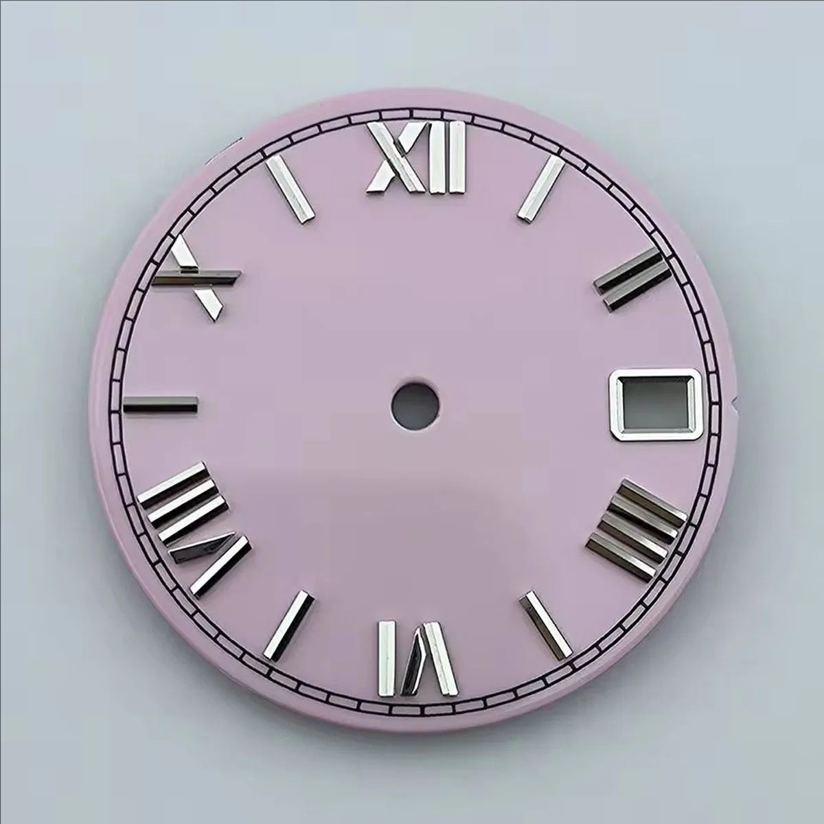 NH35 dial watch dial Custom logo 28.5mm Roman numerals dial No luminous fit NH35/NH36 movement watch accessories repair tools