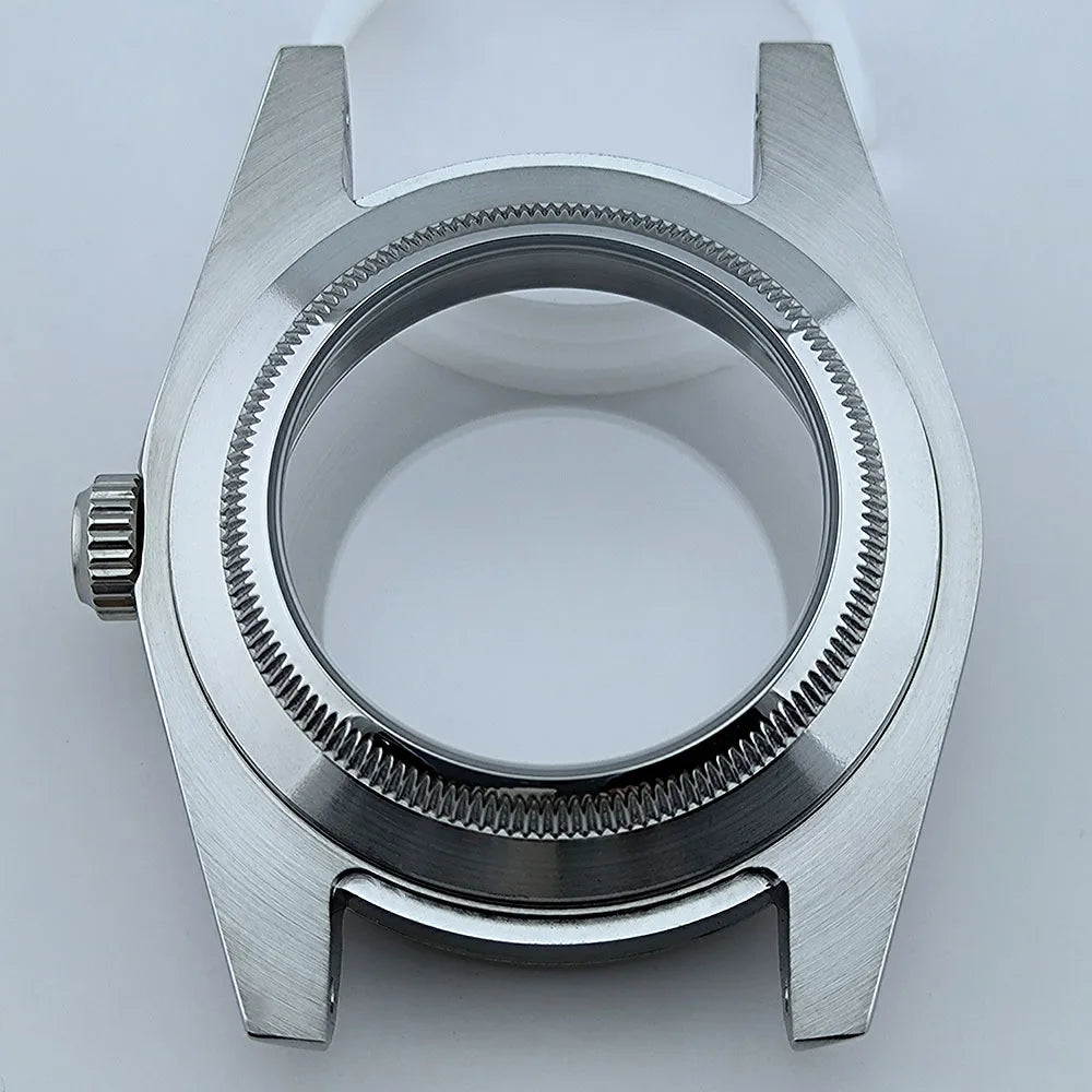 NH35 Case Watch Case Men's Automatic Watch 36mm/39mm Stainless Steel Sapphire Glass Fit NH Series Movement Watch Accessories
