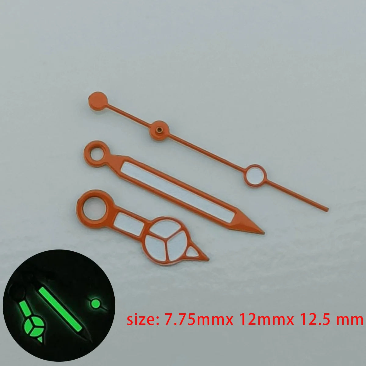 Watch hands NH35/36 hands Green luminous watch accessories watch pointer Repair tools