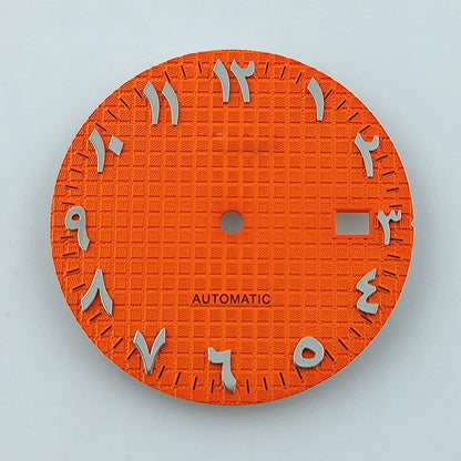 NH35 dial watch dial Arabic numerals Dial 31.8mm No luminous fit NH35/NH36 movement watch accessories repair tools
