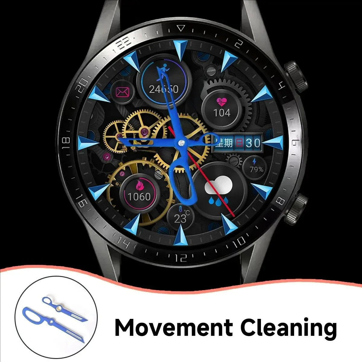 Aiguilles de montre en forme de ciseaux, accessoires creux modifiés, aiguille rouge Orange vert bleu pour mouvement NH35 NH36, a