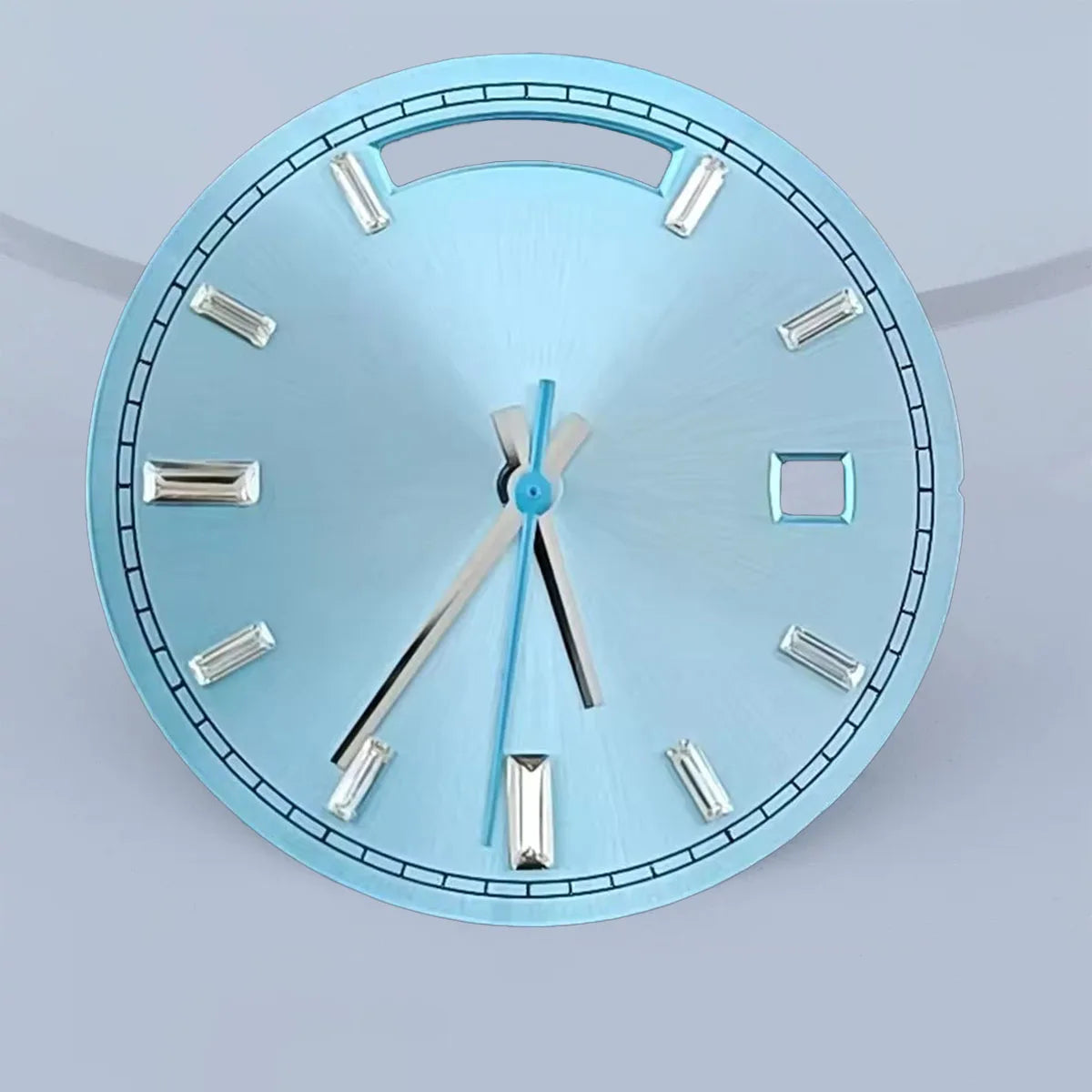 Miyota8285 dial 31mm Custom logo Green luminous Dial watch dial suitable for Miyota8285 movement watch accessories repair tools