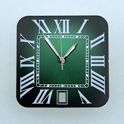 NH35 dial watch dial square dial Roman numeral NH35 date at 6 o'clock dial men's fit NH35 movement watch accessories