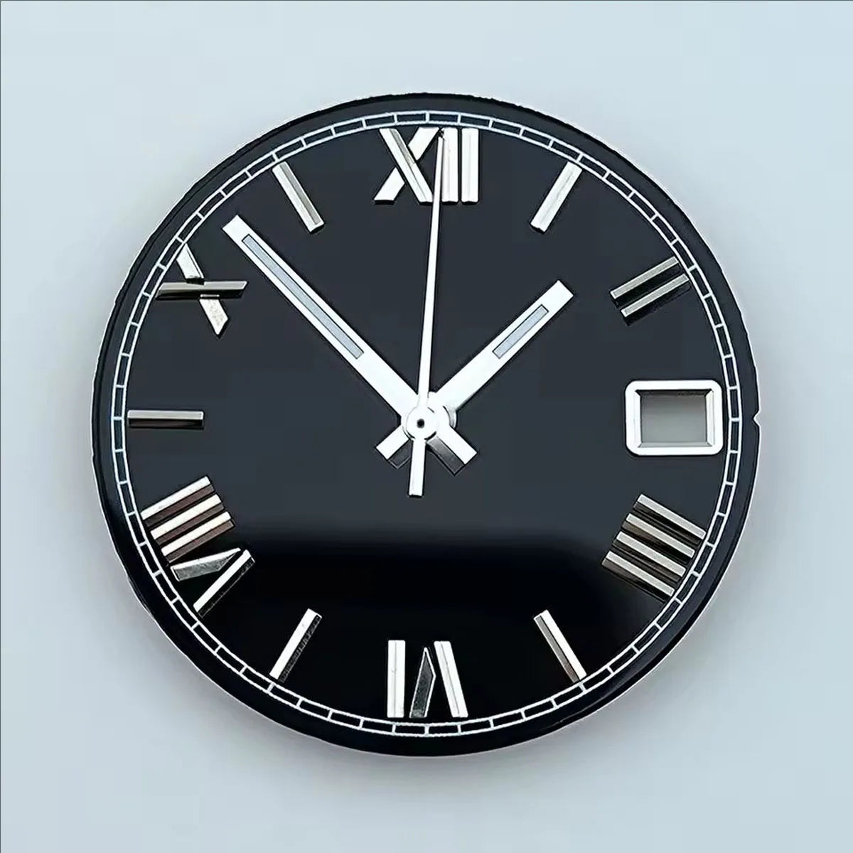 NH35 dial watch dial Custom logo 28.5mm Roman numerals dial No luminous fit NH35/NH36 movement watch accessories repair tools