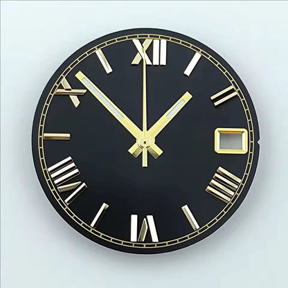 NH35 dial watch dial Custom logo 28.5mm Roman numerals dial No luminous fit NH35/NH36 movement watch accessories repair tools