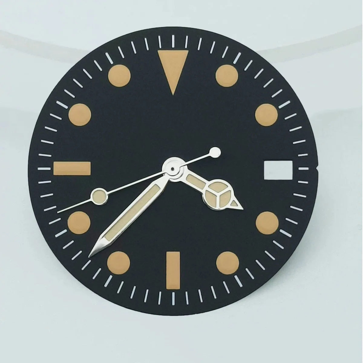 NH35 dial NH36 dial 28.5mm retro dial green luminous dial, suitable for repairing NH35 NH36 movement watch accessories tools