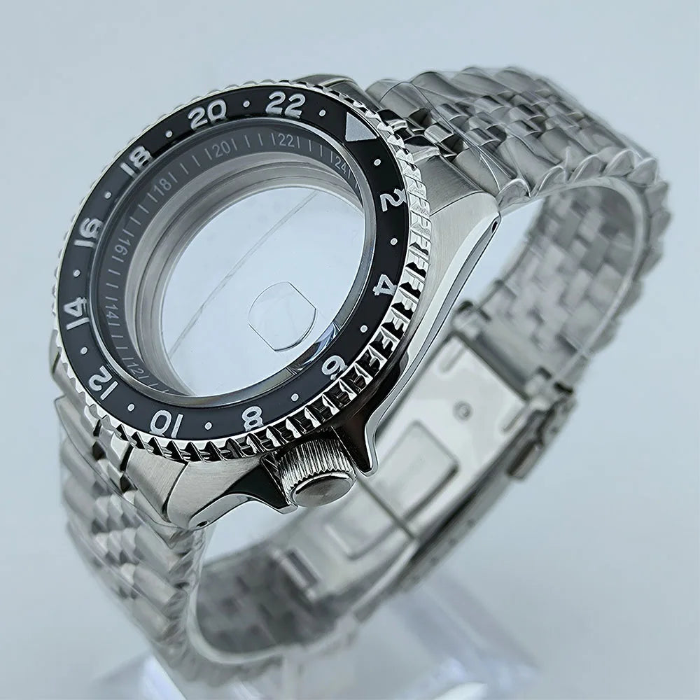 NH34 Case NH35 Case Men's Watch Case Automatic Mechanical Waterproof Fit NH35/34/36 Movement Fit 28.5mm Dial Watch Accessories