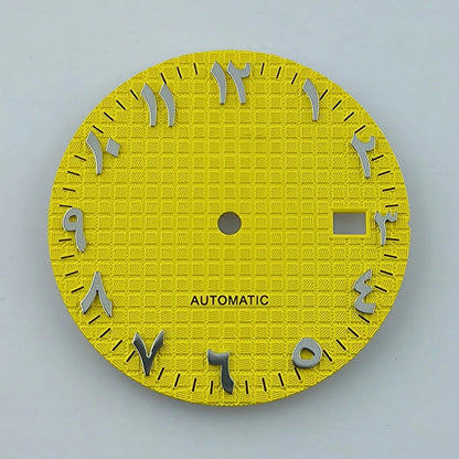 NH35 dial watch dial Arabic numerals Dial 31.8mm No luminous fit NH35/NH36 movement watch accessories repair tools