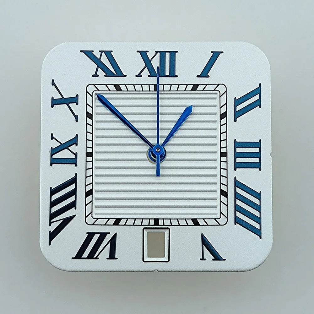 NH35 dial watch dial square dial Roman numeral NH35 date at 6 o'clock dial men's fit NH35 movement watch accessories