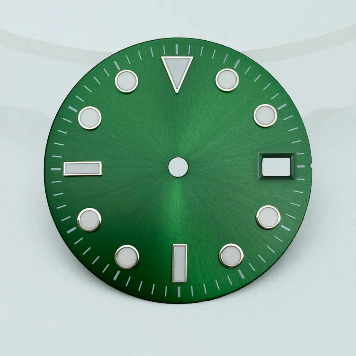 28.5mm dial diameter NH35/NH36 movement luminous dial with single calendar watch accessories customizable dial DIY logo