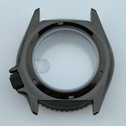 NH34 Case NH35 Case Men's Watch Case Automatic Mechanical Waterproof Fit NH35/34/36 Movement Fit 28.5mm Dial Watch Accessories