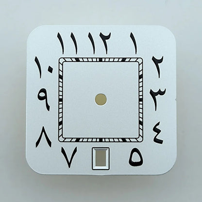 Watch dial NH35 Dial Custom Logo Square Dial Roma/Arabic Numeral Dial Square dial fit NH35 date at 6 o'clock movement Watch